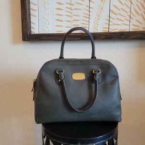 Dark green Michael Kors purse and wallet!